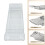 Extendable Waterproof Bathtub Tray Table 80cm, Large Capacity 8