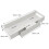 Pull Out Cabinet Organizer Carbon Steel, White S Sliding Pantry Shelf 2