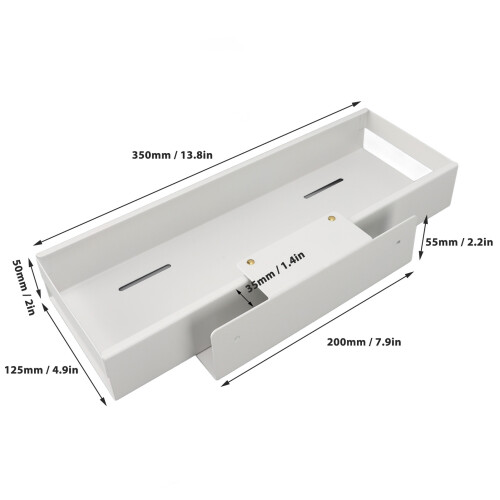 Pull Out Cabinet Organizer Carbon Steel, White S Sliding Pantry Shelf 1