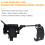 Left Rear Body Height Sensor Bracket EJ7Z-5A967-B 7