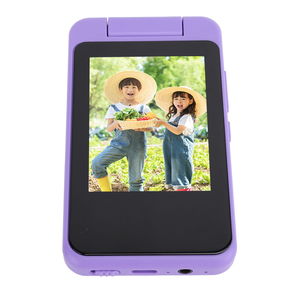 Children's 1080P 48Mp Touch Screen Video Camera 2.8" Ips Purple 8051333520798
