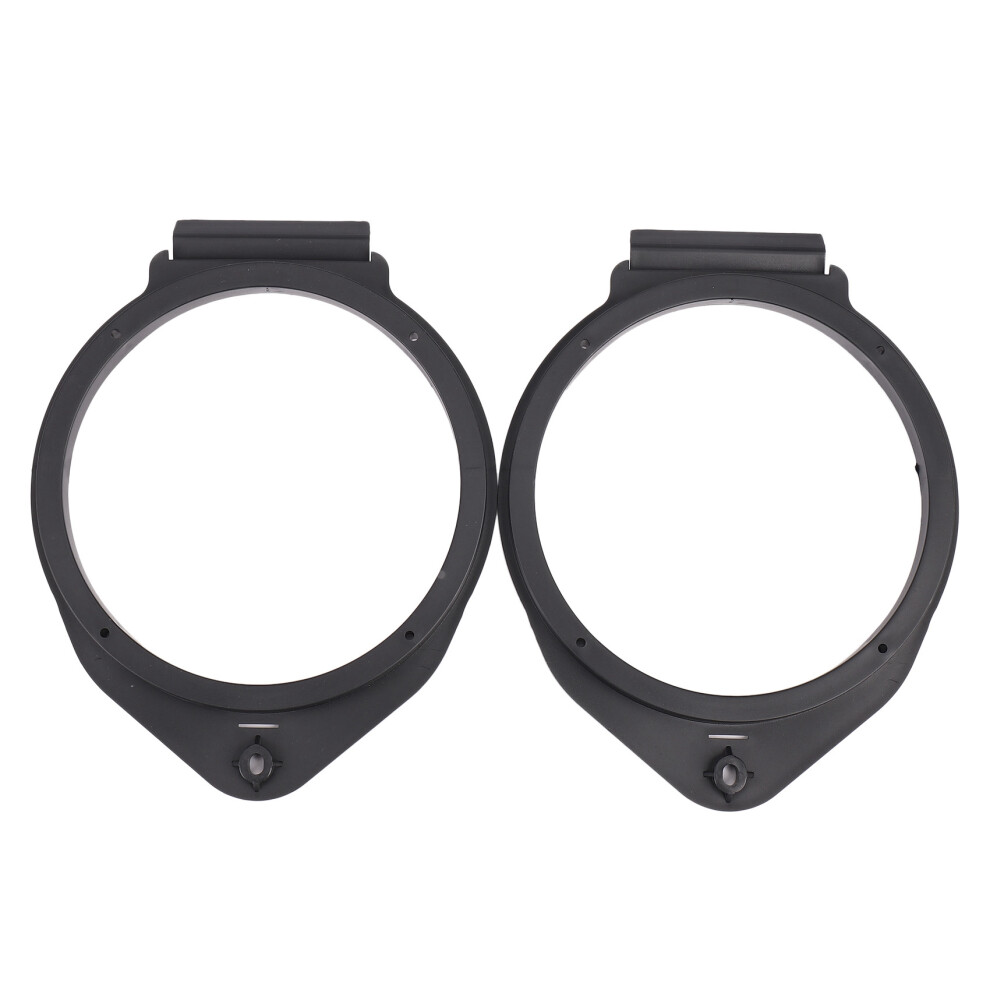 2Pc Horn Washer Adapters Brackets Speaker Mount Pl Black 4852773330183