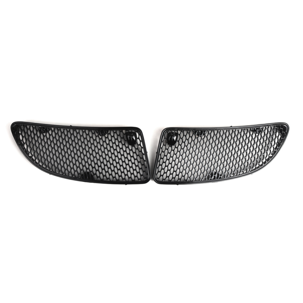 Glossy Front Left+Right Hood Vent Grille For Black 4852773333450