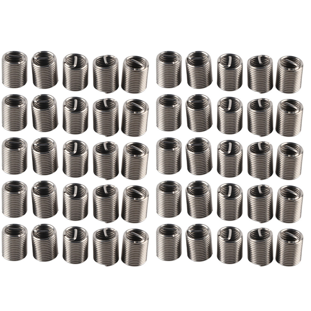 Steel Thread Inserts M10x1.25 50Pcs Female Male Reducing Nut Fastener 5011333521280
