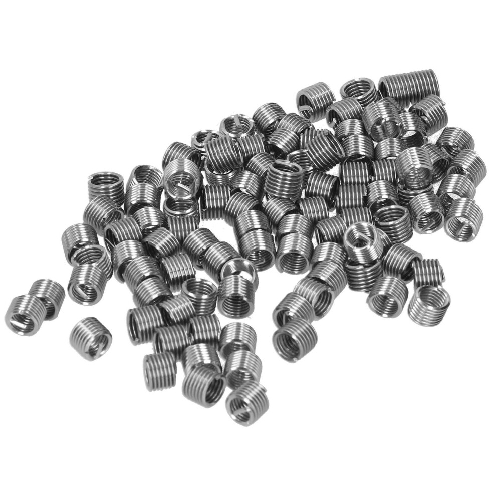 100Pcs M6x11.5d Thread Inserts Nut Repair Tool For Aluminum Alloy 9301333521462
