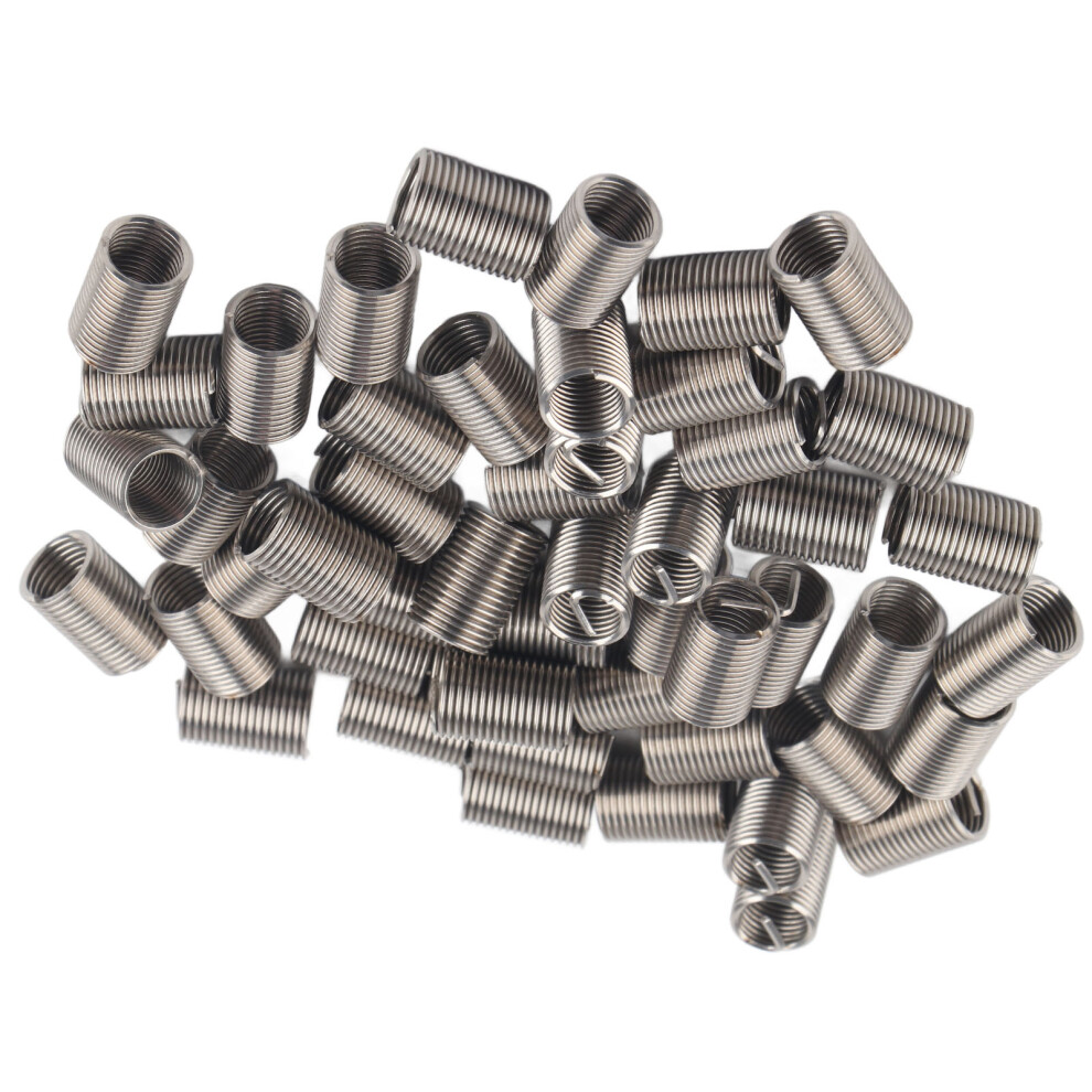 50Pcs Stainless Steel Thread Fasteners M10x1.25 Reducing Nut Repair Tool Set 4621333521442