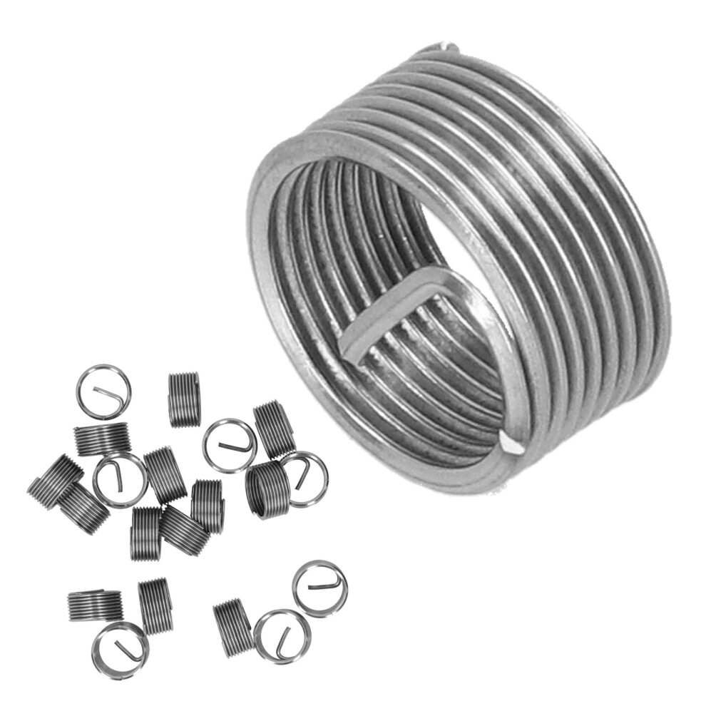 Efficient Thread Repair Kit: 20Pcs M14x1.25 Inserts Corrosion Resistant 6941333521487