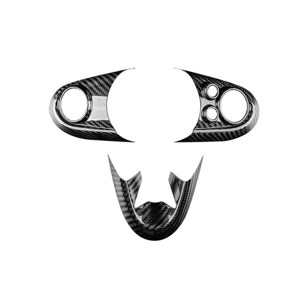 Car Steering Wheel Cover Real Hard Carbon Fiber St 4852773337366