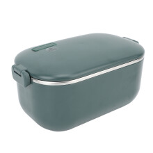 48W Electric Lunch Box 1L Portable Food Warmer, 70C Heating