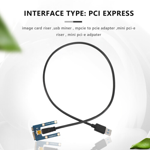 Mini PCIe to PCI Express 16X Riser for Laptop Exte 2
