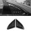 Car Rear Window Louver Shutter Cover Trim for 2016 3