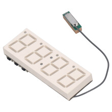Smart Gauge Geschwindigkeitmesser 3-in-1 LED Uhrzeit, Temperatur und Luftfeuchtigkeit Geschwindigkeitsmesser mit Geschwindigkeitswarner