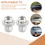 5Pcs Wheel Lug Bolt Stud Nut C2C35294010 for S-Typ 9