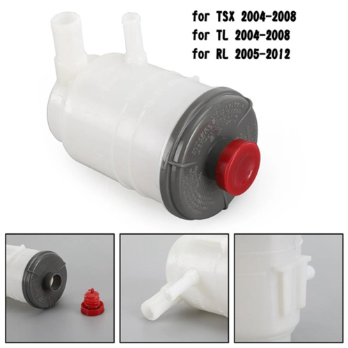 For Accord Power Steering Pump Fluid Reservoir Tan 2