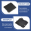 2PCS 1406980330 Side Skirt Jack Hole Cover Bumper 6