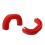 Front Tow Hooks Covers for RAM 2500/3500 2019-2025 1