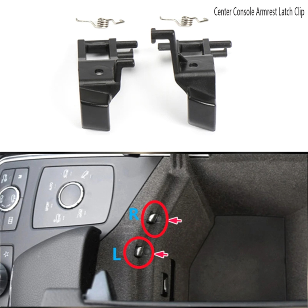 1666804103 Center Console Armrest Latch Clip For - 4852773358477