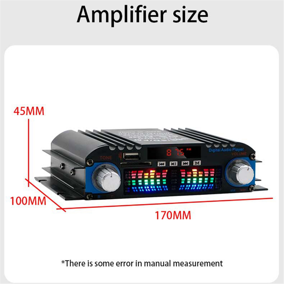 12V Fever HiFi Audio High-Power Mini Small Amplif-image-OPC-PJCDMBF-NEW