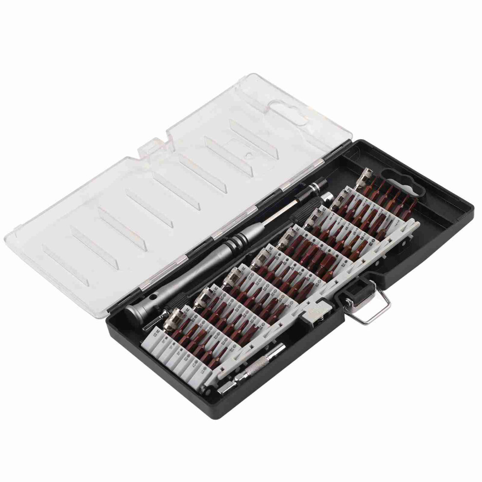 57 in 1 Precision Screwdriver Set with 56 Bits & Handle, 20.5cm-image-OPC-PJCDMCW-NEW