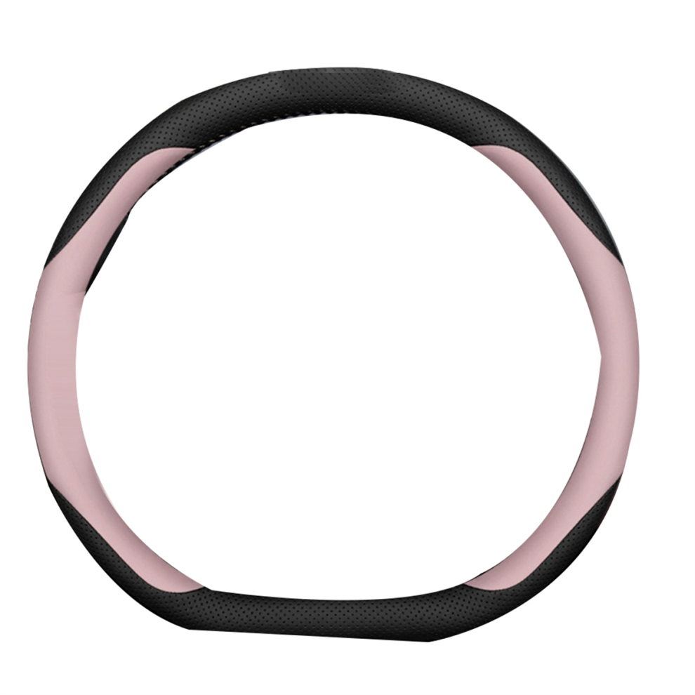 Car Steering Wheel Cover Breathable Anti Slip Pu L Light 4852773357234