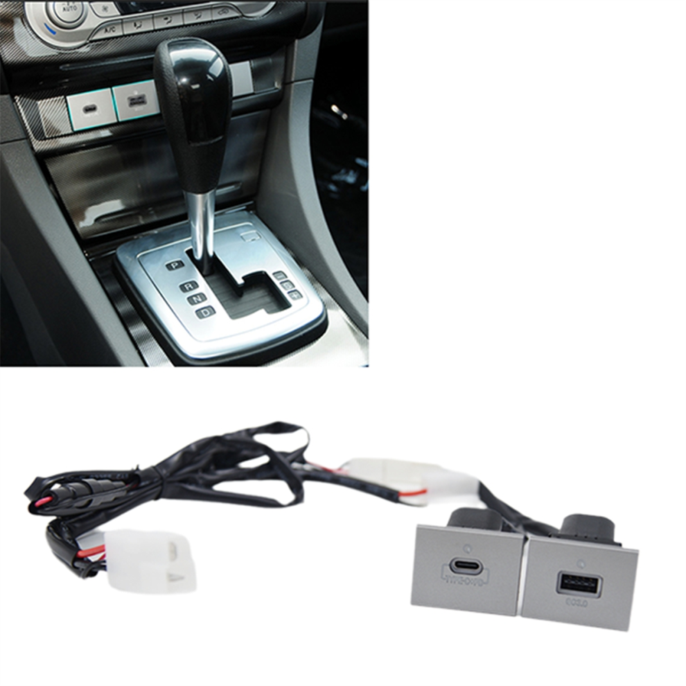 Car Qc3.0+Pd Fast Charger Socket 12V/24V Usb Charg 4852773356497