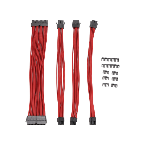9-Inch Braided Extension Cable Kit Basic for PC Ca 1