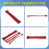 9-Inch Braided Extension Cable Kit Basic for PC Ca 10
