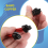 9-Inch Braided Extension Cable Kit Basic for PC Ca 9