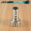 Silver Motorcycle Exhaust Can Muffler Insert Baffl 10