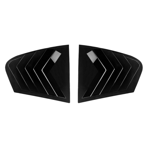 Car Rear Triangular Window Louvers Shutters Blinds