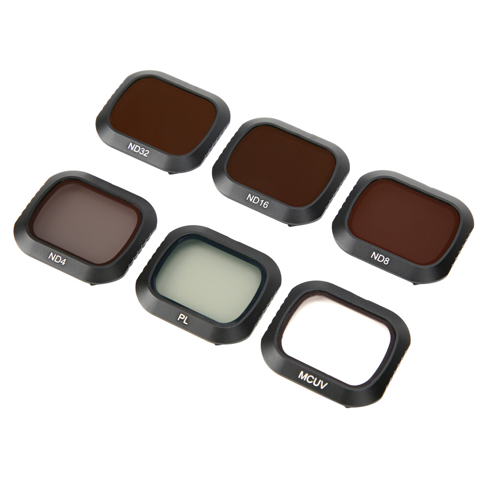 6-In-1 Uv Cpl Nd Lens Filter For Dji Mavic 2 Pro, Optical Glass 3071333523433