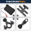 5 Inch Motorcycle Portable GPS Navigation Screen W 8