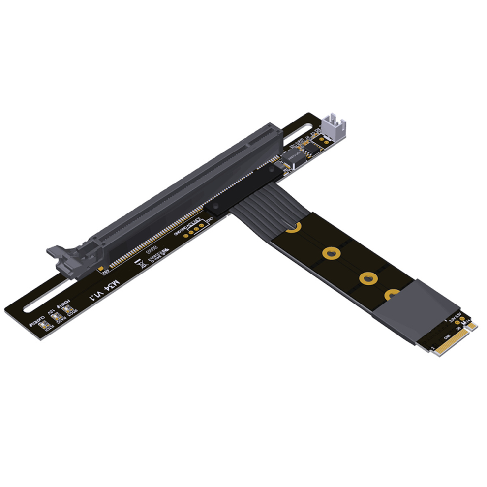 Pcie X4 4.0 M.2 Nvme To X16 Riser Adapter For Pcie 4852773361118