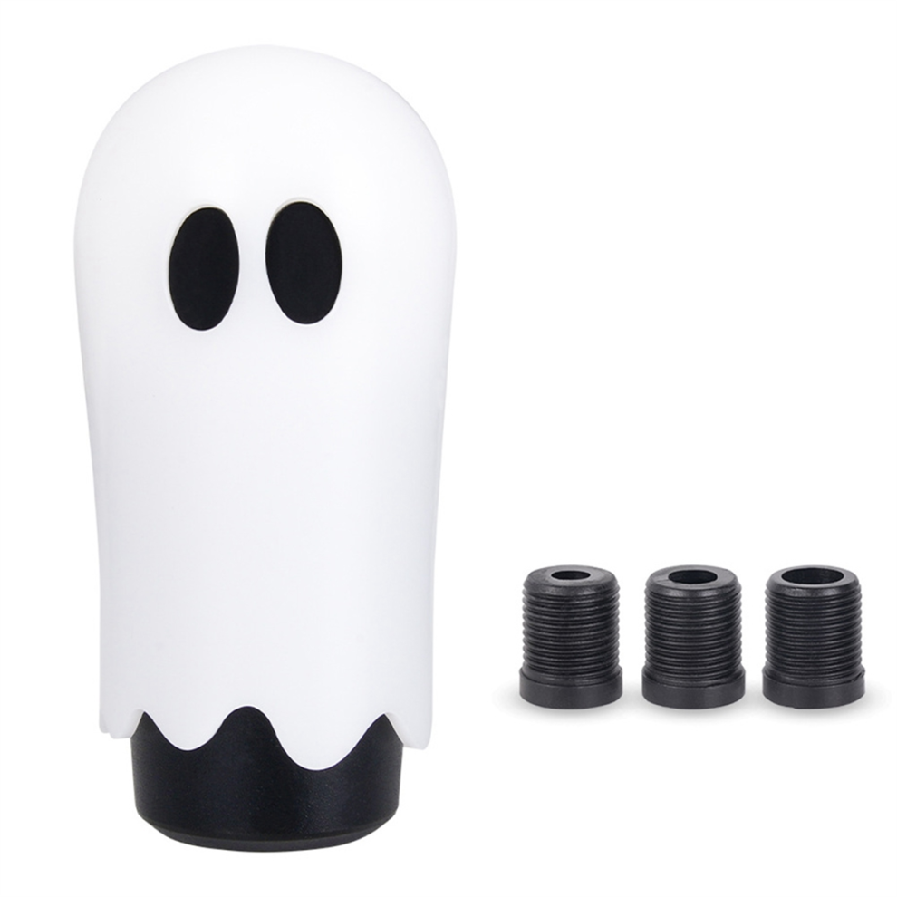 Car Gear Shift Knob Halloween Style Ghost With 3 A Light 4852773361057