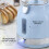 Swan Swan Retro Revive Blue StoveTop Design Kettle & 2 Slice Toaster Set 4