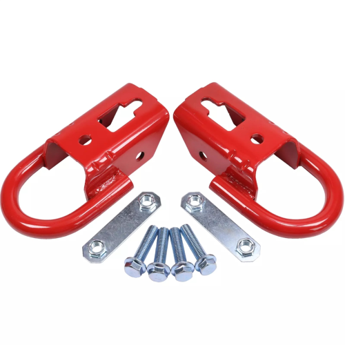 2PCS Front Towing Hook Red New for 2015-2019 FL3Z1 2