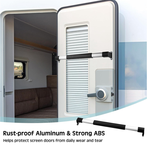 RV Screen Door Handle Grab Bar, Adjustable From 21 2