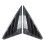 Car Rear Window Shutter Cover Trim Louver Side Ven 2