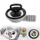56mm 2.2 Inch Sink Waste Drain Plug Hole Angle Fit 3