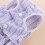 Robe rayée pour animal bleu clair M - nœud 3