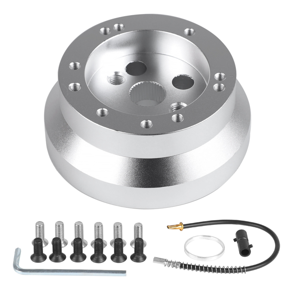 5 & 6 Hole Billet Steering Wheel Hub Adapter For 1 4852773369763