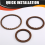 JF414E Car Automatic Transmission Clutch Plates Fr 7