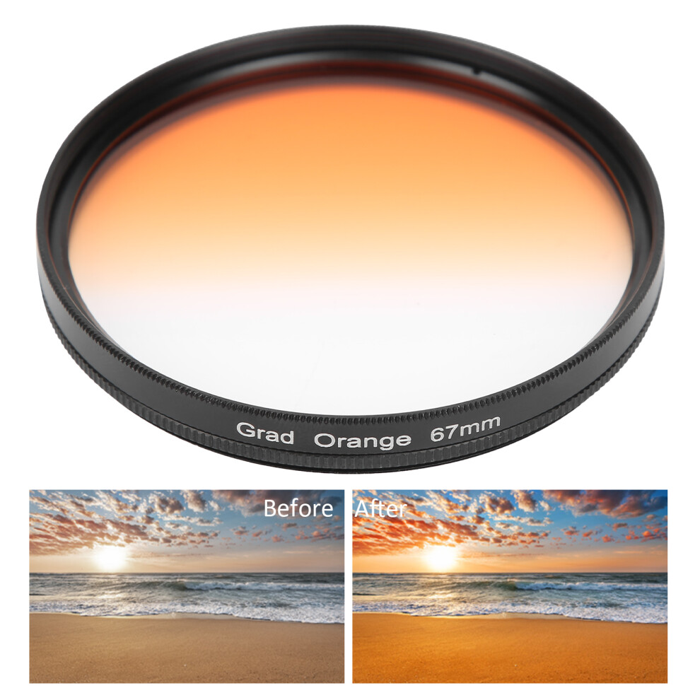 67Mm Dslr Camera Lens Gradient Filter For Canon Nikon Sony Olympus Fuji Clear 4281333525415