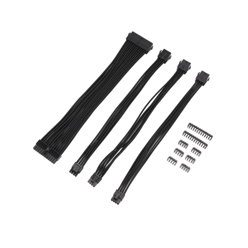 9-Inch Braided Extension Cable Kit Basic for PC Ca 2