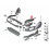 Car Seat Side Bracket Cover Outer Support Trim for 6