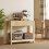 Homcom HOMCOM Modern Console Table with Fluted Panel Drawers, Narrow Hallway Table 7