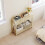 Homcom HOMCOM Modern Console Table with Fluted Panel Drawers, Narrow Hallway Table 8