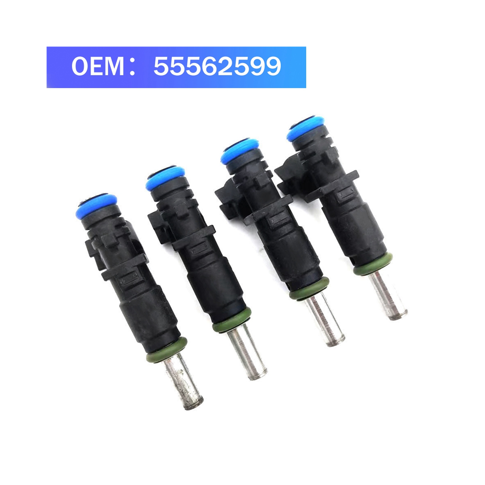 4Pcs Fuel Injector Nozzle 55562599 For Cruze 1.6 J Black 4853835427650