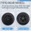 Rear Wheel 8 Inch 200X50 Pneumatic Tires for Elect 8