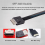 PCI-E4.0 M.2 M-key to Oculink SFF-8611 SFF-8612 Ho 4